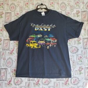 Vintage Payloads of the‎ Past Trucks Cars Auto T-Shirt Tennessee River Tag Sz XL
